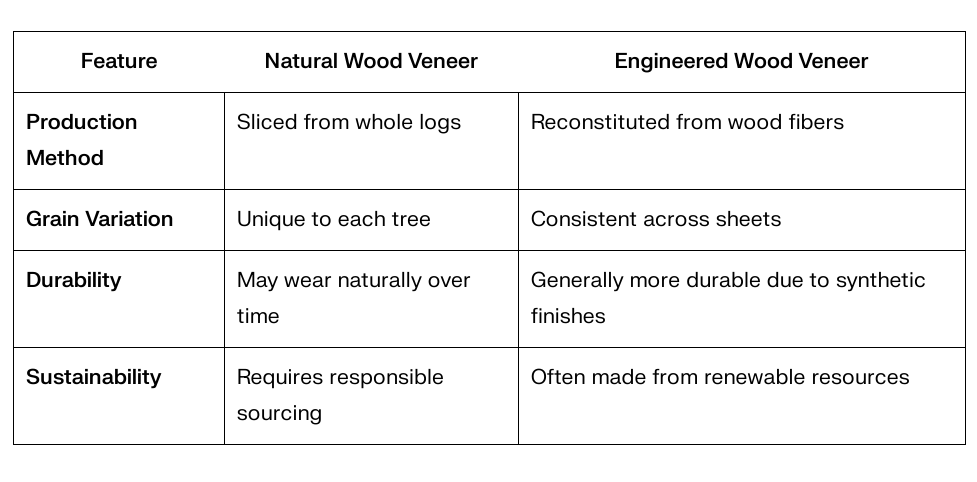 Natural Vs Engineered Wood Veneer Company